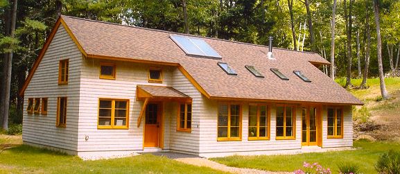passive solar home